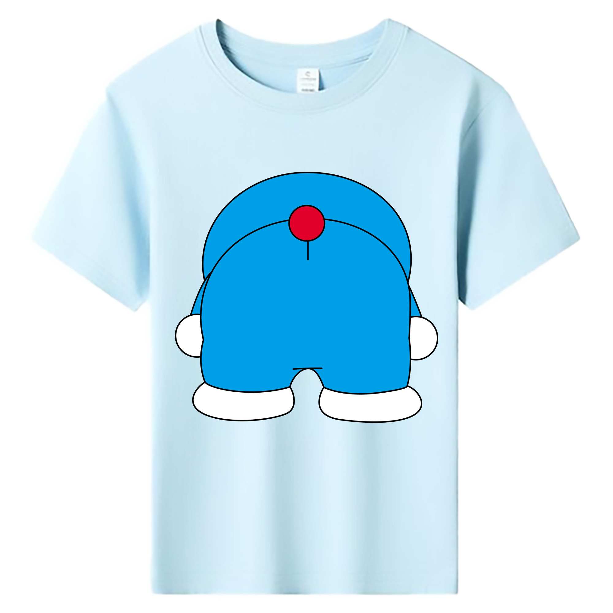 （画像用） ドラえもん Doraemon 綿100％キッズTシャツ（フロントプリント）